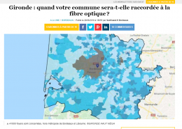 Gironde : quand votre commune sera-t-elle raccordée à la fibre optique ?